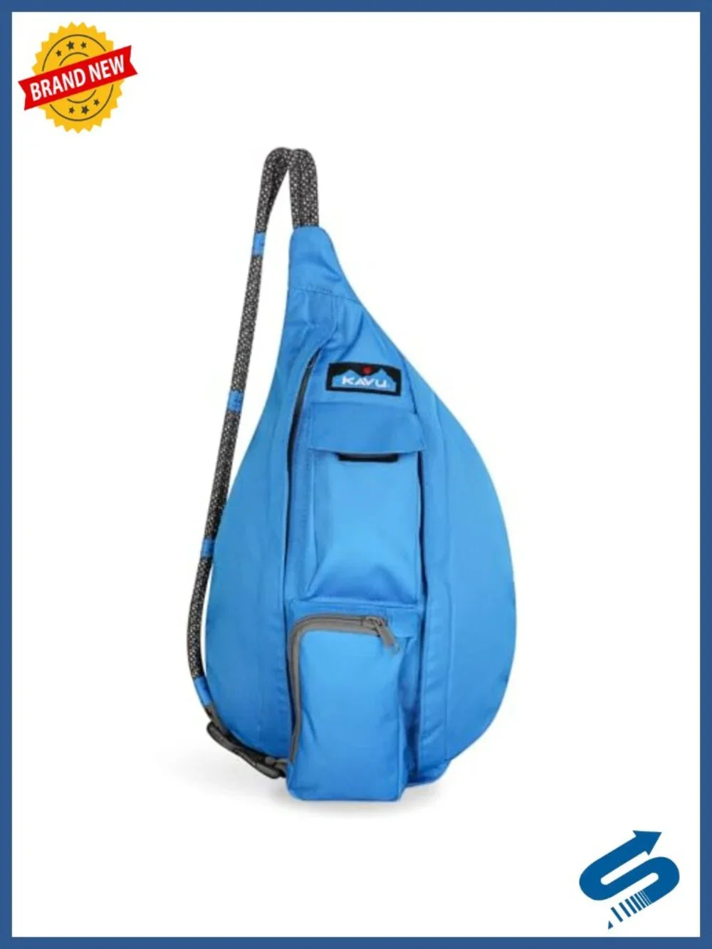 Mini Rope Sling Bag Polyester Crossbody for Essentials